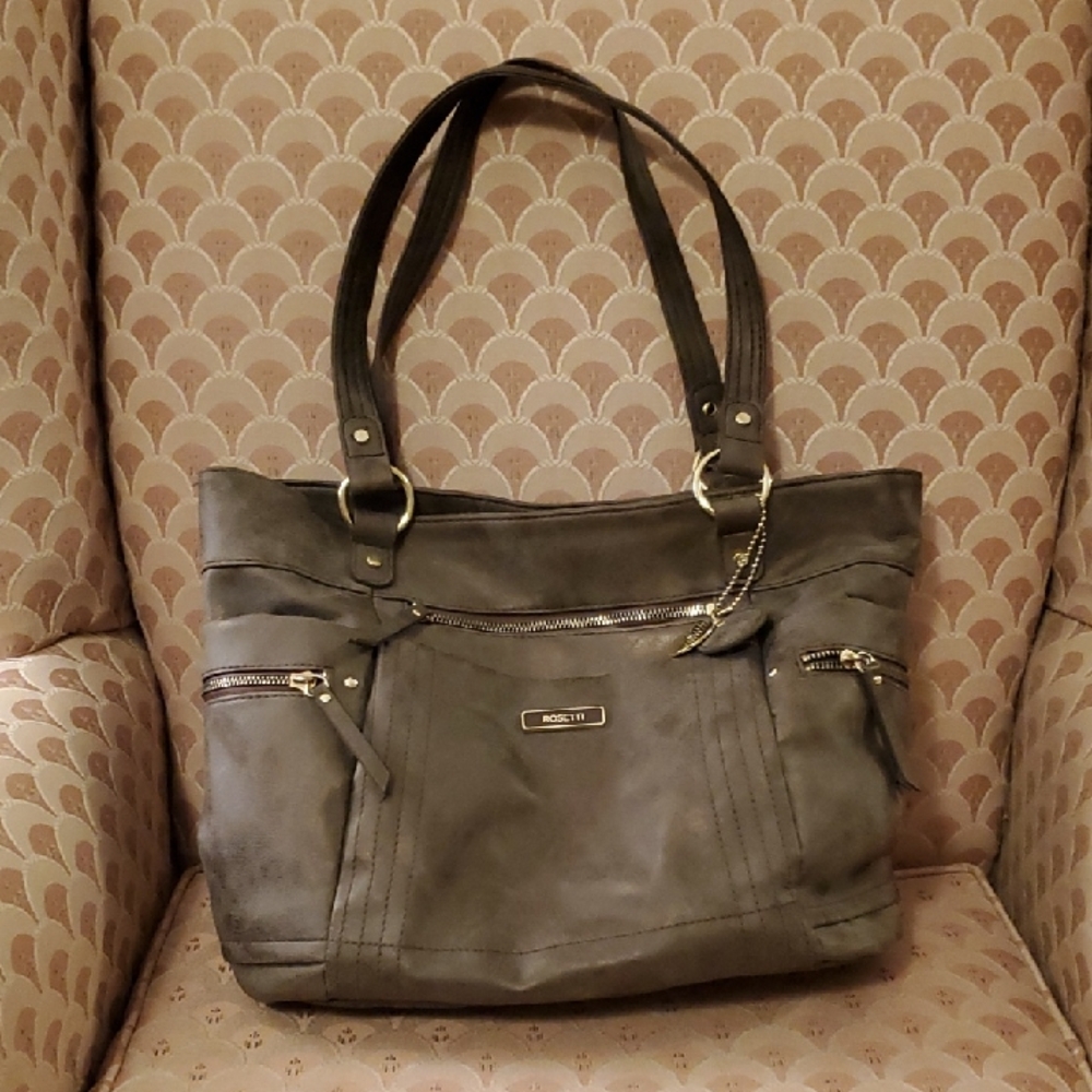 Rosetti Charcoal Tote Bag
